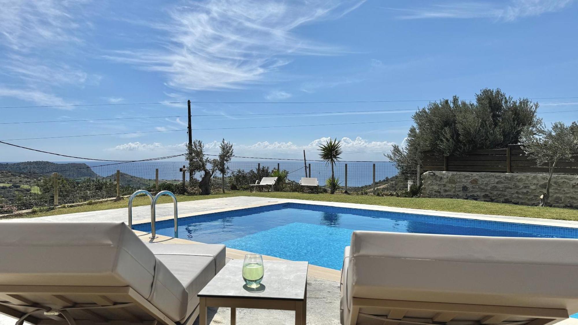 Villa Michael Triopetra Private Villa, Private Swimming Pool, Garden, Panoramic Sunset מראה חיצוני תמונה