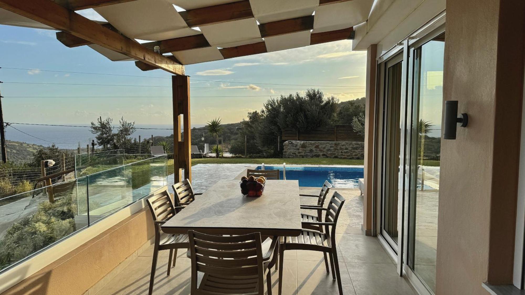 Villa Michael Triopetra Private Villa, Private Swimming Pool, Garden, Panoramic Sunset מראה חיצוני תמונה