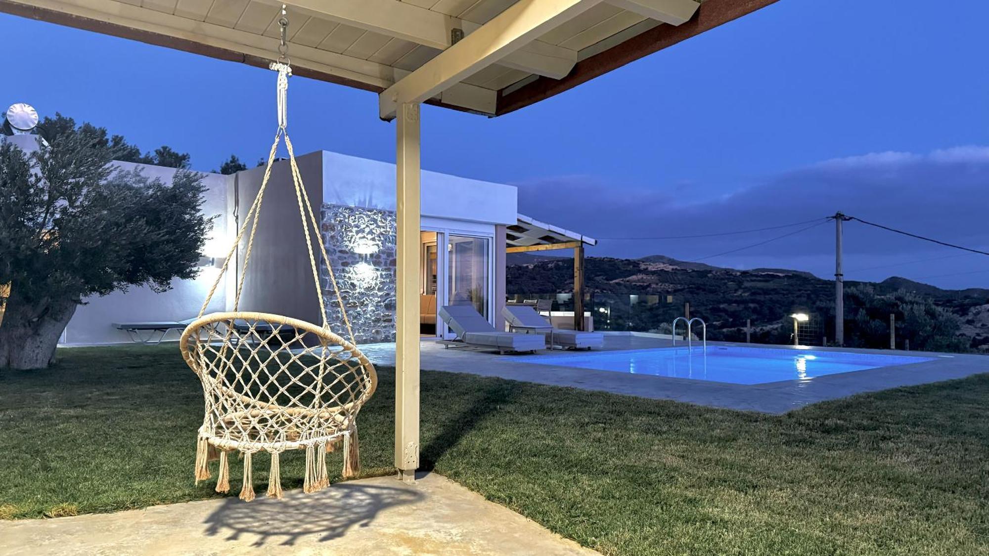 Villa Michael Triopetra Private Villa, Private Swimming Pool, Garden, Panoramic Sunset מראה חיצוני תמונה