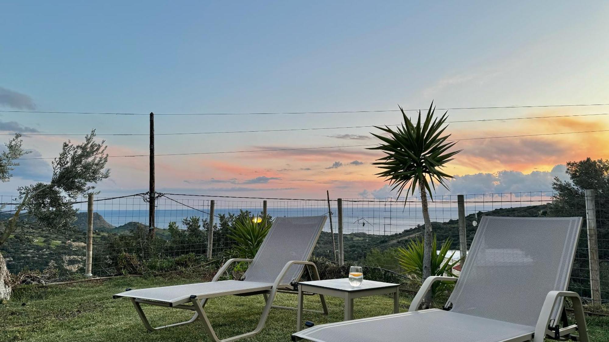 Villa Michael Triopetra Private Villa, Private Swimming Pool, Garden, Panoramic Sunset מראה חיצוני תמונה